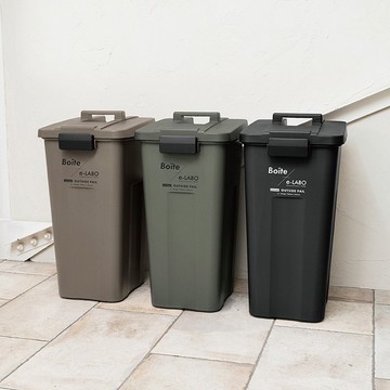 日本 LIV PLUS Boite 按壓式垃圾桶 45L