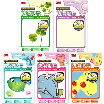 [$699免運] 3M 防滑貼片 透明/植物/動物/海洋/可愛動物 6片入 五款供選 ☆艾莉莎ELS☆
