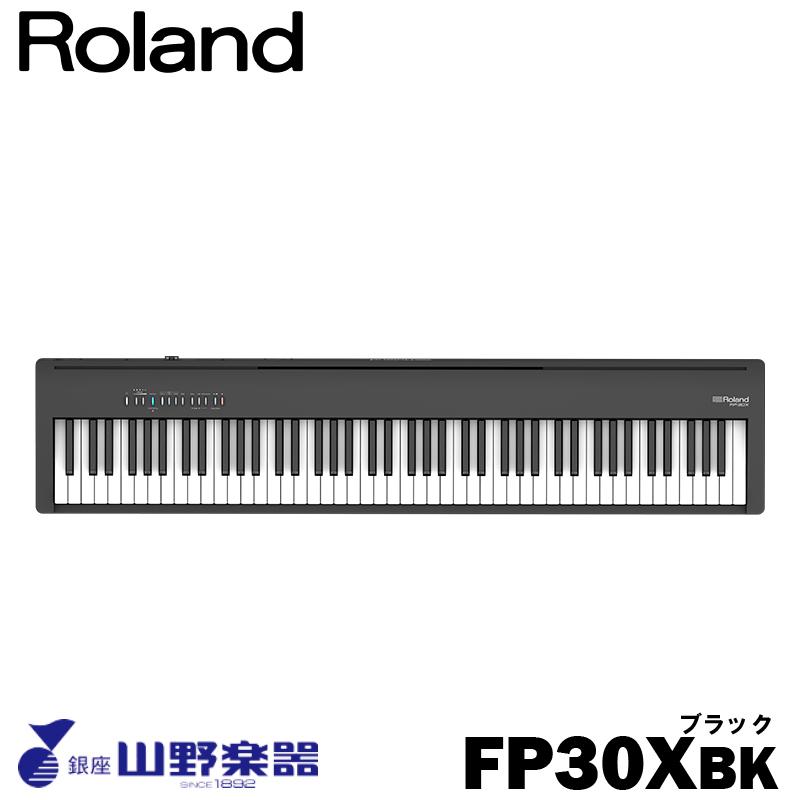 Roland 電子ピアノ FP-30X-BK   ブラック