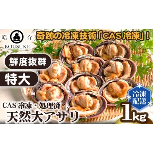 ふるさと納税 愛知県 田原市 特大・天然大アサリ約1kg CAS冷凍・処理済 ／ あさり 海の幸 だし醤油 愛知県 特産品 産地直送 田原市 渥美半島