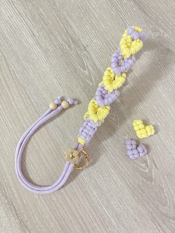 愛心葉兩用手腕繩