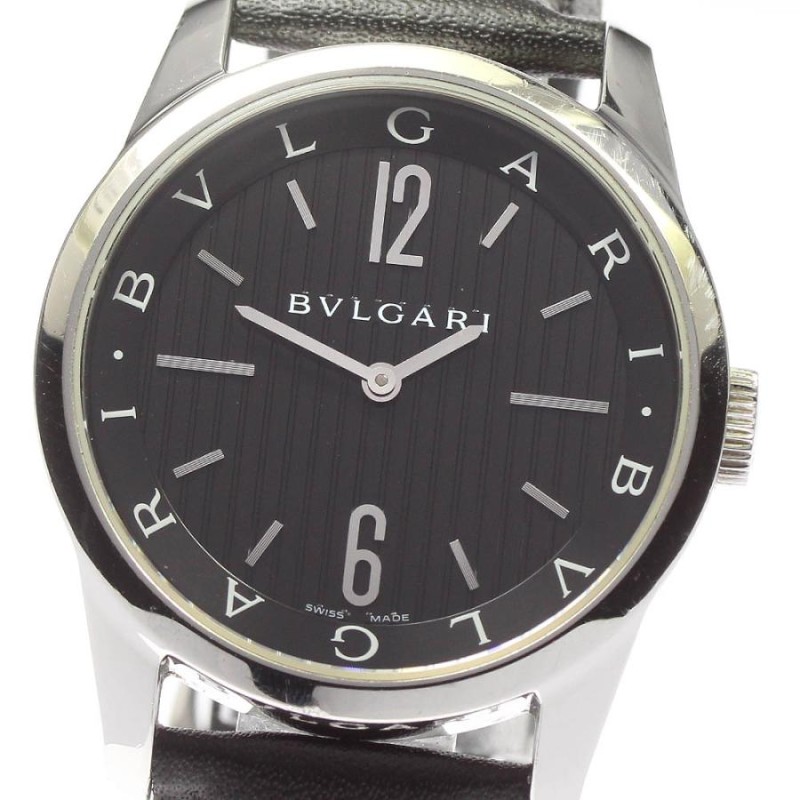 BVLGARI】ブルガリ ソロテンポ ST37S クォーツ メンズ_703698 | LINE ...