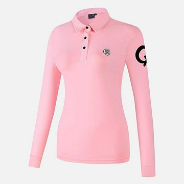 高爾夫長袖 T 卹女士 G4 秋冬舒適運動 Polo 襯衫高爾夫服裝女士速乾球衣