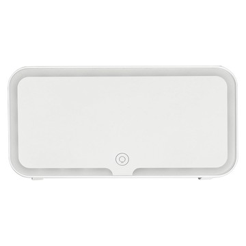 好拾選物 LED智能觸控化妝鏡/汽車遮陽板梳妝鏡 3色光  白色