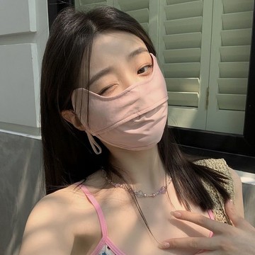 ⚡️限時秒殺⚡️防曬口罩夏季防曬冰絲面罩v型顯臉小護眼角透氣遮陽防紫外線成人