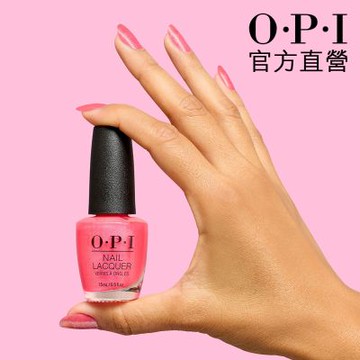 OPI 如果喜歡粉紅鳳梨 經典指甲油-NLS083．小黑蓋/絢爛之旅系列指彩/美甲彩繪/官方直營