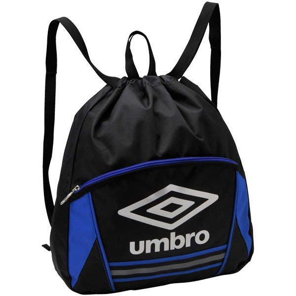 ジュニア ナップサック ブラック 【UMBRO|アンブロ】サッカー