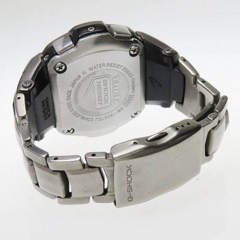 CASIO/カシオ G-SHOCK The G チタンバンド仕様モデル GW-1600TDJ