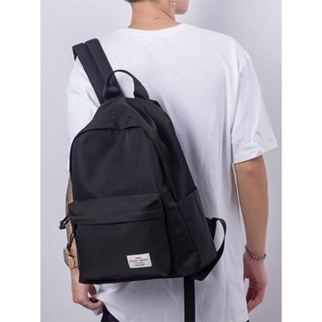 書包日韓黑色紅色減壓護脊多隔層ins學院雙肩包潮牌背包男雙肩包