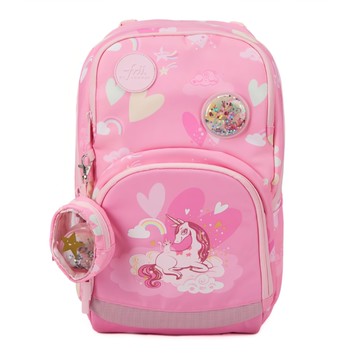 frii 輕量護脊書包  22L  獨角亮粉