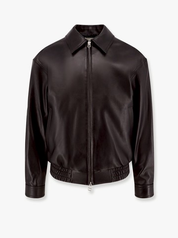 Oversize leather jacket - TONYWACK - gender_Man