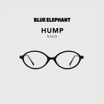 【BLUE ELEPHANT】HUMP black 抗藍光眼鏡 鏡框 附盒 官方旗艦店