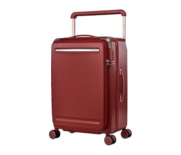 【eminent 萬國通路】KK75 Vista 上掀式煞車輪防爆拉鍊箱 24吋(緋紅/荼白/新霧黑)(冬拍一限定9折)