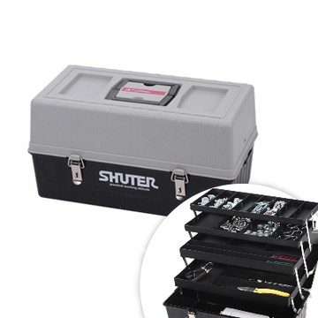 工具箱 SHUTER 樹德 TB-104 四層 專業用工具箱 (手提收納箱)　【限宅配】【APP滿額下單10%點數(單一帳號最高5000點)】1/31止