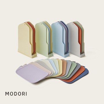 【blank.】MODORI 無痕砧板4色組 新色系列