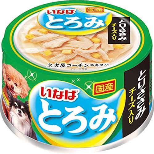 いなば ドッグフード とろみ とりささみチーズ入り 80g×24缶 (まとめ買い)