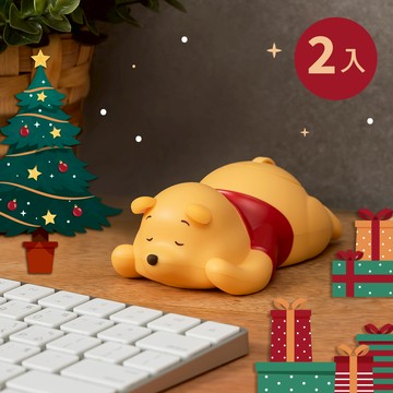 送禮1+1【InfoThink】小熊維尼3D公仔無線光學滑鼠( 2入超值組，好友分享包)快速出貨