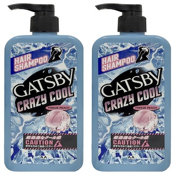 GATSBy 台灣公司貨 魔法激凍洗髮精 冰涼蜜桃  250ml  2瓶