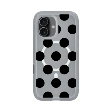 iPhone 17 AirX 流變灰 - Pattern Play - 棋盤圓點