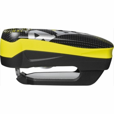 ABUS(アブス) バイク用ディスクロック ピクセルイエロー ディテクト7000RS1 (Detecto7000 RS1)