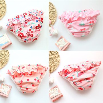 嬰兒防水泳褲可洗嬰幼兒母嬰店游泳寶寶泳褲女兒童嬰兒防漏2歲3歲