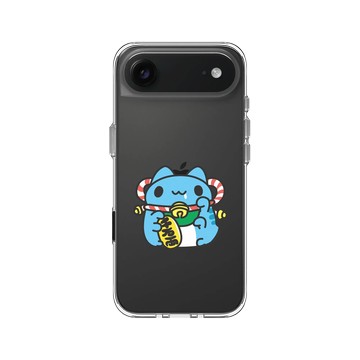 iPhone Air Clear Case（相機按鈕） 透明 - 貓貓蟲咖波 Bugcat Capoo - 招財咖波
