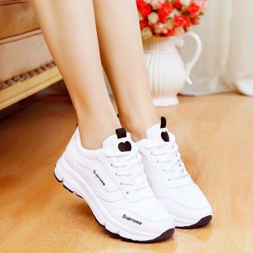 秋冬加絨運動休閑小白鞋女韓版初中學生板鞋百搭跑步旅游老爹波鞋