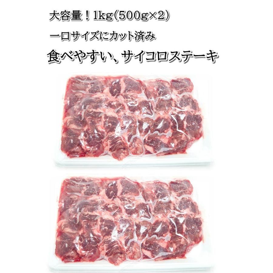 牛ヒレ サイコロ ステーキ フィレ アメリカ産 1kg(500g×2) 牛肉 大容量 バーベキュー 自宅 送料無料