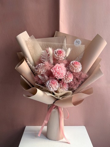 母親節限定永生康乃馨大花束