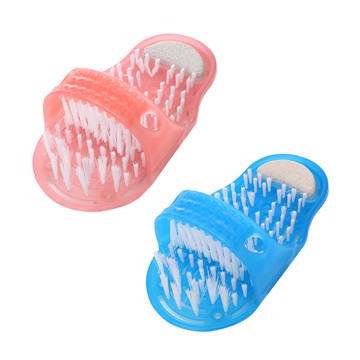 洗腳刷 懶人洗腳刷 搓腳板去角質足部清潔刷 浴室洗腳器 衛浴用品 刷腳拖鞋 磨石洗腳刷 客製化禮品專家5285