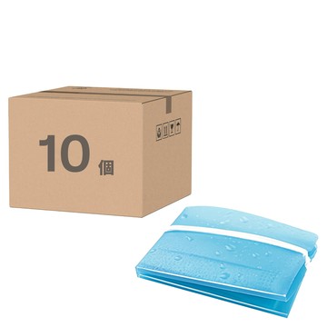 便攜式折疊口罩收納夾  顏色隨機  10個