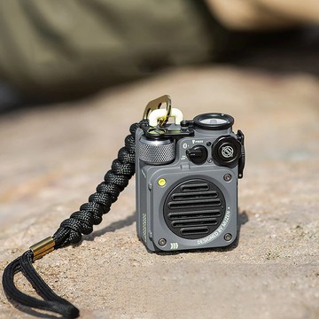 MUZEN Wild Mini 戶外越野防水藍牙喇叭-冷灰色