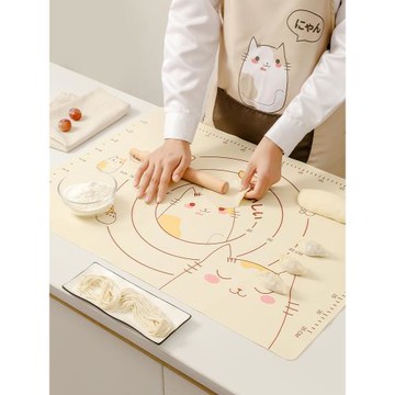 食品級揉面墊加厚防滑硅膠面板包餃子面墊案板家用搟面烘焙墊子