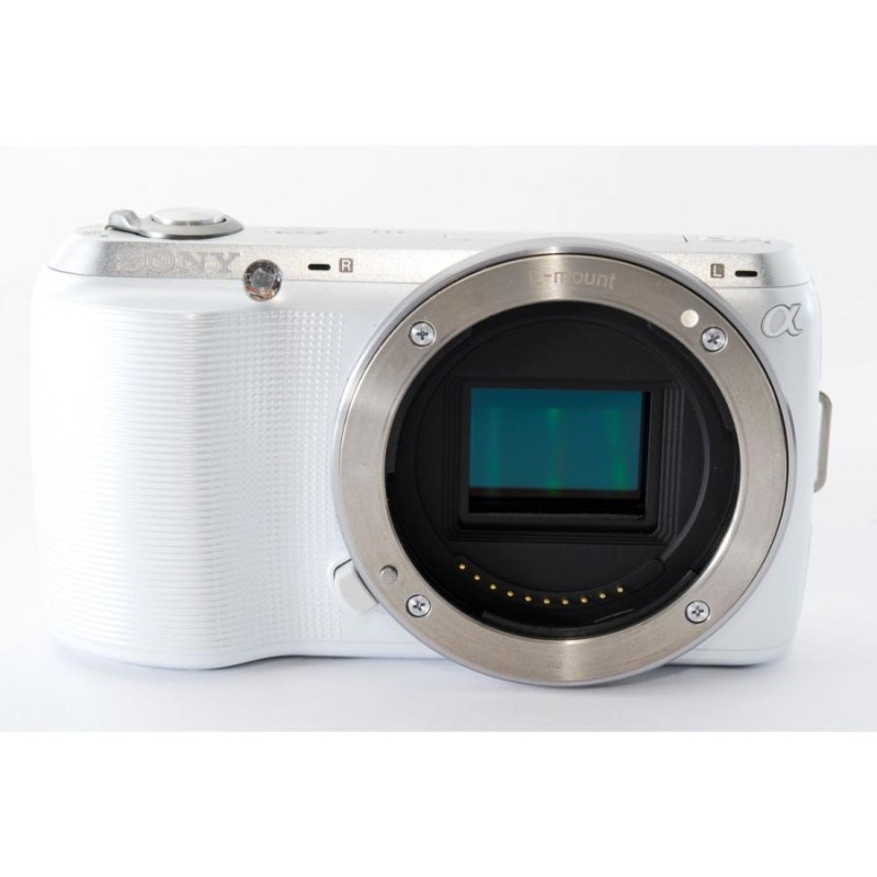 ソニー SONY Nex-C3 レンズキット ホワイト 美品 チルト可動式液晶モニター SDカードレンズフード付き u003cプレゼント包装承りますu003e |  LINEショッピング