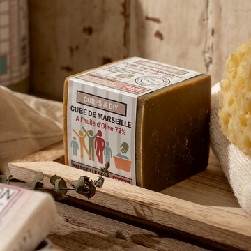 法國普羅旺斯 72% 天然橄欖油生馬賽皂