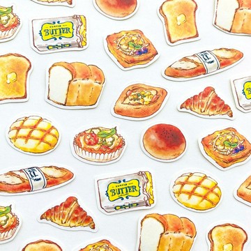 Bread 獨立貼紙【30張入】麵包