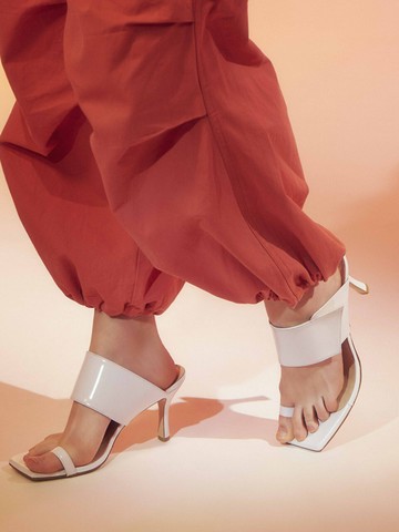 Fanny 90 Sandal_White
