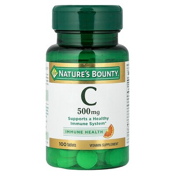 Nature's Bounty, 維生素 C，500 毫克，100 片