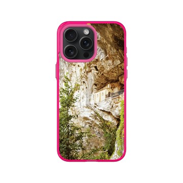 iPhone 15 Pro Max Clear 粉漾桃 - LOOK！多看我一眼 LOOK! Nature Seeks Attention - 歐羅巴山