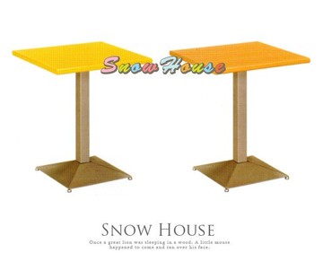 ╭☆雪之屋居家生活館☆╯R817-01/02/03/04 2尺方烤銀腳S(雙圓/抬面)餐桌/置物桌/四色可選