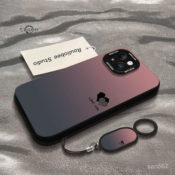 蘋果17 漸變愛心17pro蘋果17promax新款手機殻16 iPhone15Plus/13mini14/12保護殻