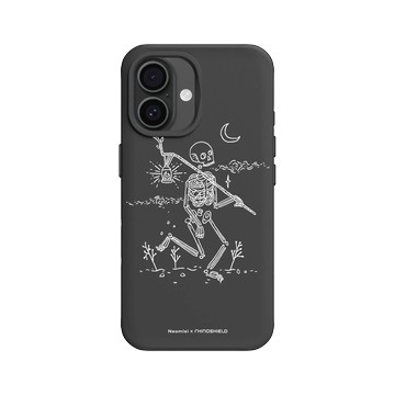 iPhone 16 SolidX 黑 - Neomlei - 骷顱的旅程-白