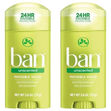 ban 盼 清新體香膏無香味 自然綠色 24小時隱形保護 溫和除臭  73g  2件