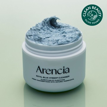 Arencia Blue Hyssop Rice Mochi Cleanser 120g