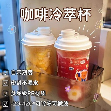 現貸715🚚便攜冷萃杯冷水杯隨手杯冰箱冷水壺輕巧家用食品級夏日外帶新款