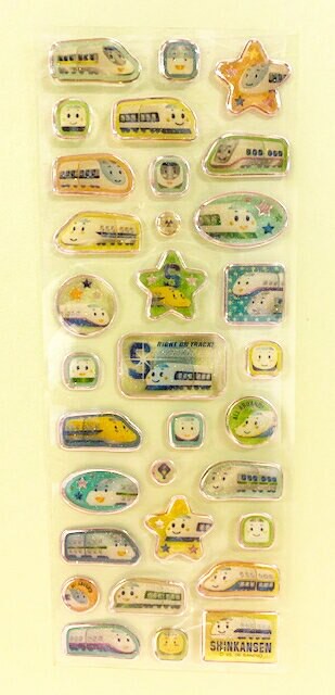 【震撼精品百貨】Shin Kan Sen 新幹線 三麗鷗新幹線貼紙-透明#94563 震撼日式精品百貨