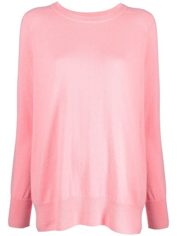 Chinti & Parker - oversized raglan sleeve cashmere sweater - women - Cashmere - M - Pink