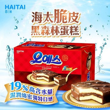海太 脆皮黑森林蛋糕112g*6+巧克力夾心120g*6
