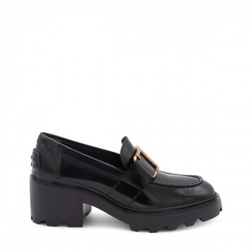Tod's - Black Leather Loafers 39