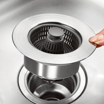 140MM加大不鏽鋼彈跳廚房過濾網